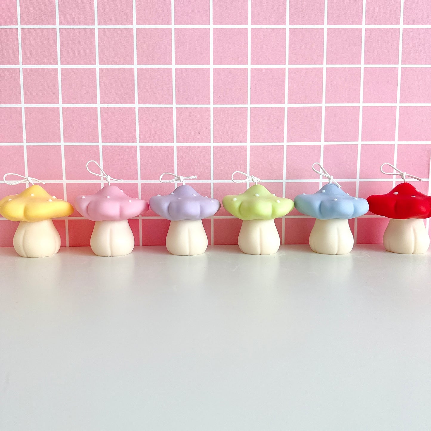 Chubby Mushroom Candle