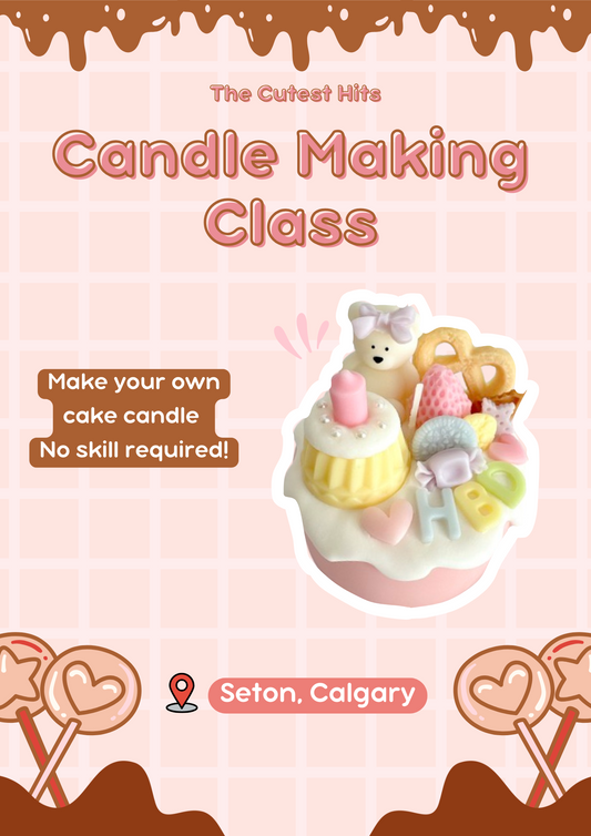 Making Cake Candle