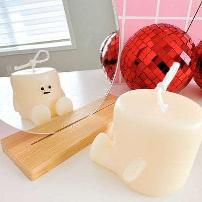 Marshmallow Candle