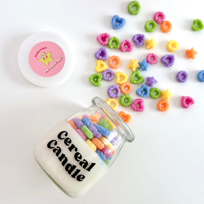 Fruit Loops Cereal Candles | Food Candles