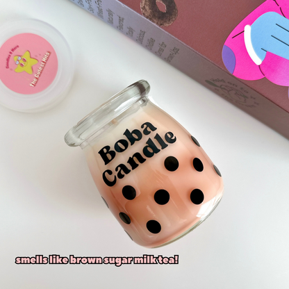 Bubble Tea Candle | Boba Candle