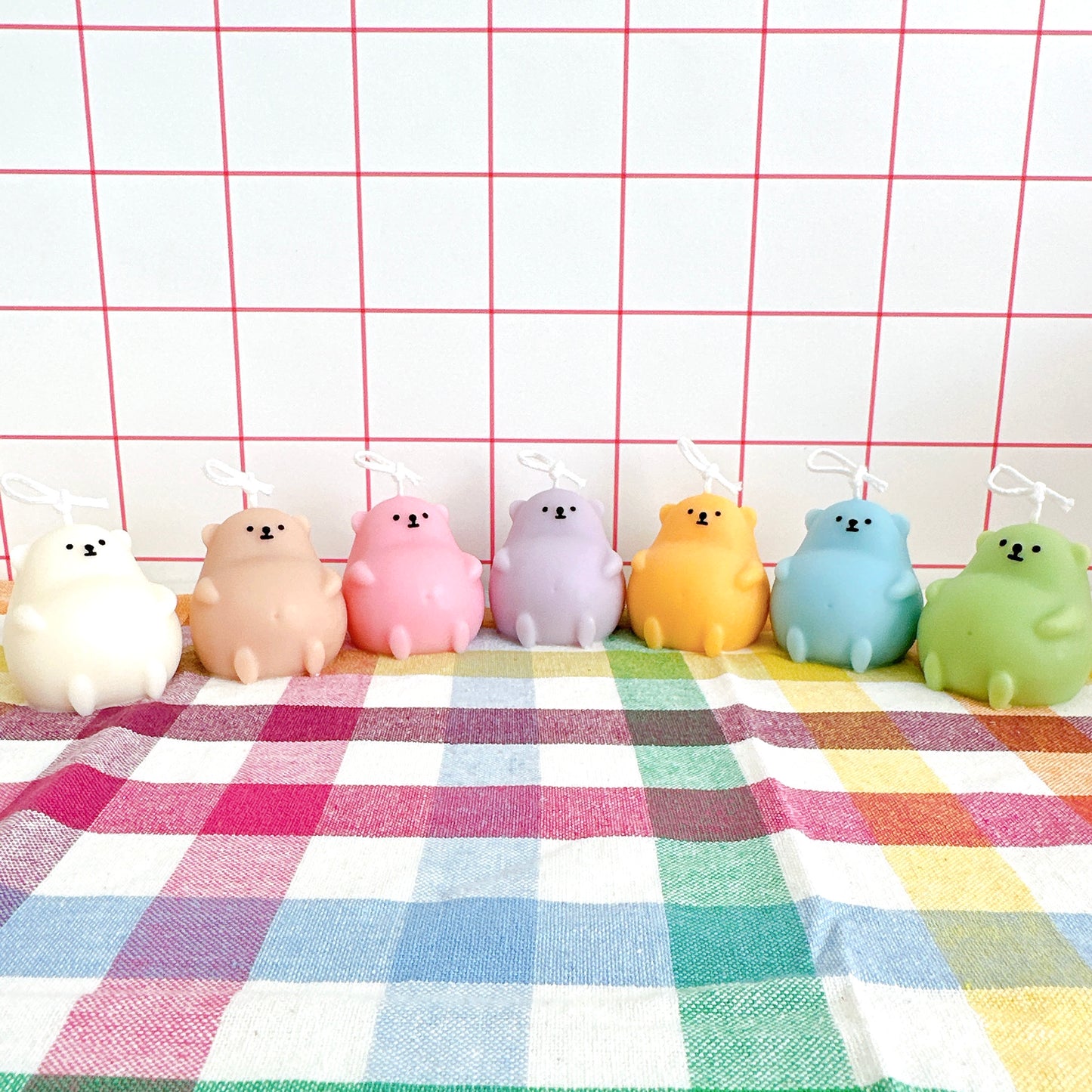 Chubby Bear Candles