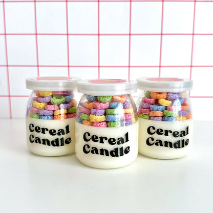 Fruit Loops Cereal Candles | Food Candles