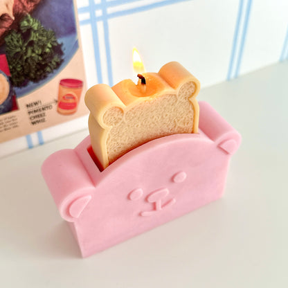 Toasty Bear Candle