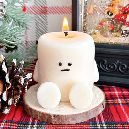 Marshmallow Candle