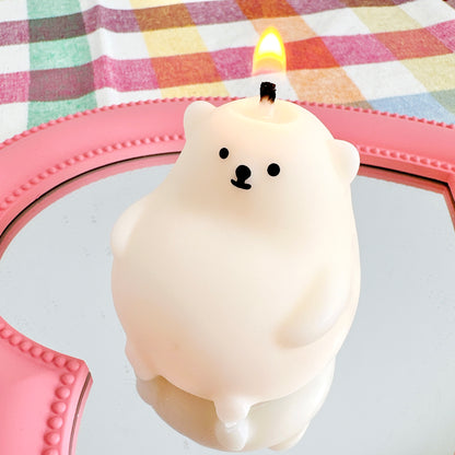 Chubby Bear Candles