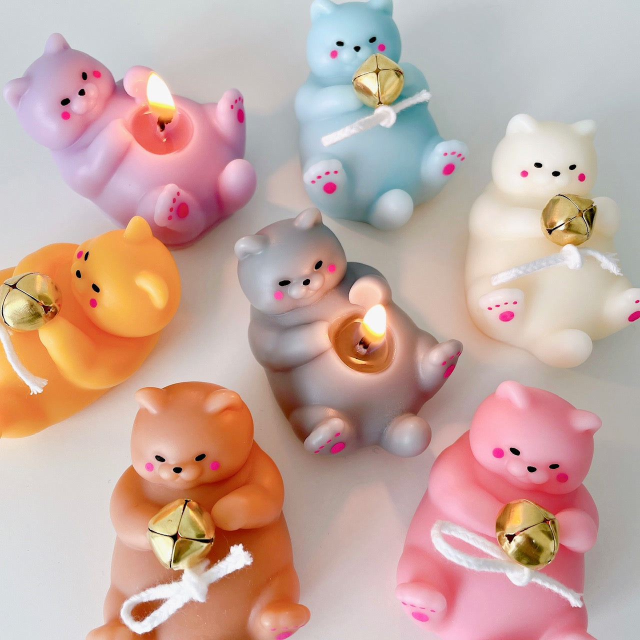 Chilling Fat Cat Candles