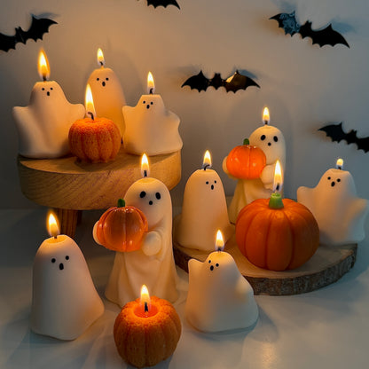 Halloween Pumpkin Ghost