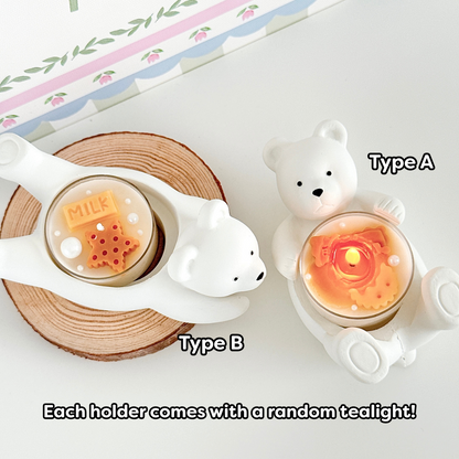 Polar Bear Candle Holder