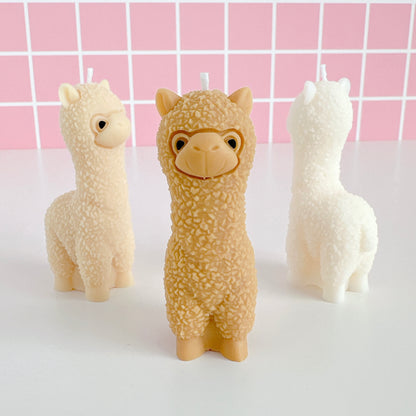 scented lama decor candles