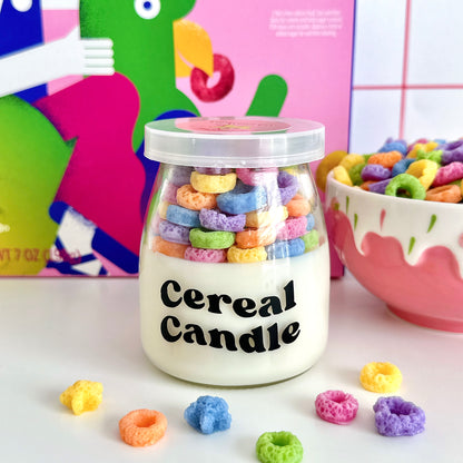 Fruit Loops Cereal Candles | Food Candles