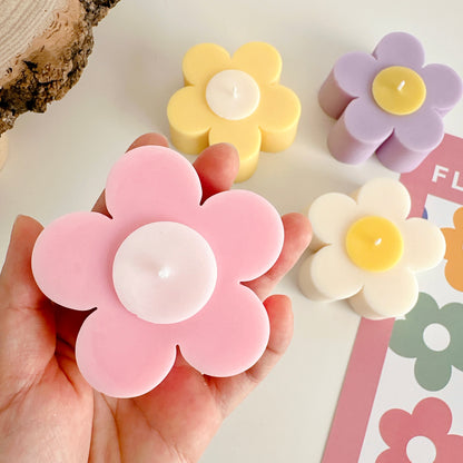 Daisy Petal Candle